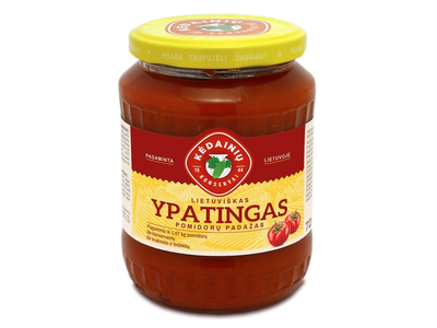 YPATINGAS pomidorų padažas KĖDAINIŲ KONSERVAI, 720 g
