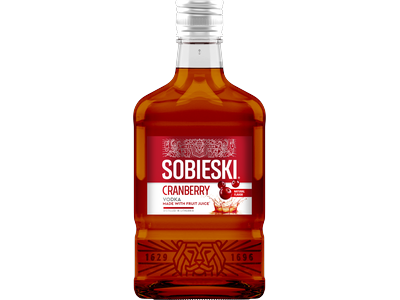 Degtinė SOBIESKI, spanguolių skonio, 40%, 0,2 l