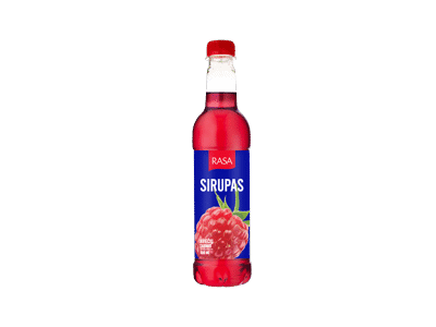 Aviečių skonio sirupas RASA, 500 ml