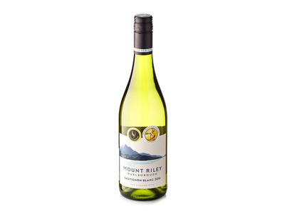 Sausas baltas vynas MOUNT RILEY SAUVIGNON BLANC (13%), 0,75 l