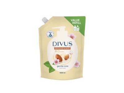 Migdolų kvapo skystas muilo papildymas, DIVUS, 1L