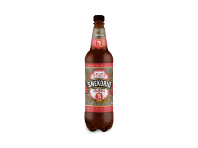 ŠNEKORIŲ GALINGAS alus, 1000 ml