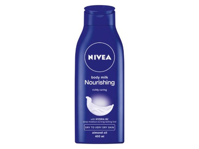 Maitinamasis kūno losjonas NIVEA, sausai odai, 400 ml