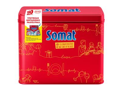 Indaplovių priemonių rinkinys SOMAT + metalinė dėžutė, 1 vnt.