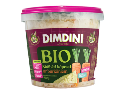 Rauginti kopūstai KĖDAINIŲ su morkomis, 650 g