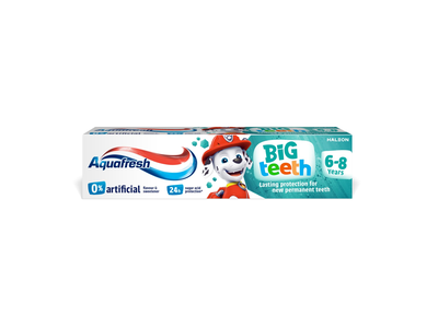 Dantų pasta AQUAFRESH BIG TEETH, 50 ml