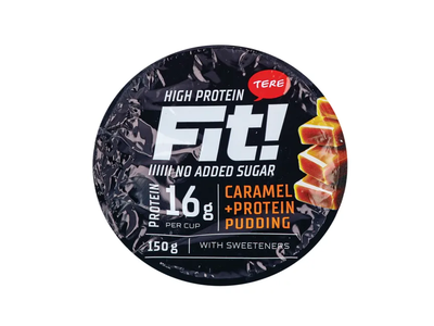 Baltyminis pudingas FIT, su sūdyta karamele, 150 g