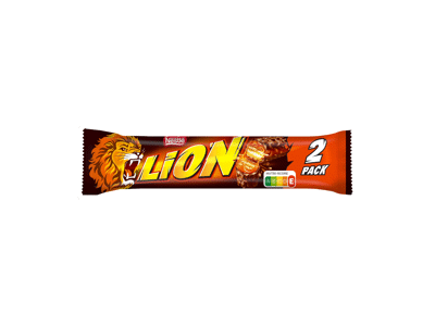 Vafliniai batonėliai LION STANDARD, 2 vnt., 60 g