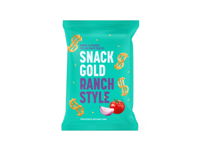 Bulvių užkandis DOLLAR SNACK RANCH, 50 g
