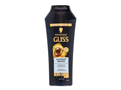 Plaukų šampūnas GLISS Ultimate Repair, 250 ml