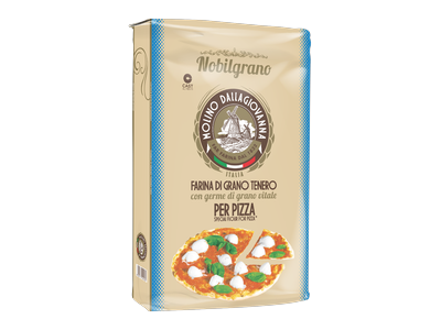 Itališki miltai pizai  MOLINO DALLAGIOVANNA Pizza Blue 0, 25 kg