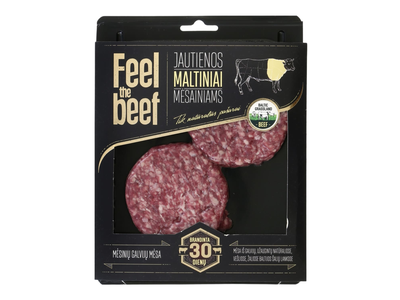 Jautienos maltiniai mėsainiams, 250 g