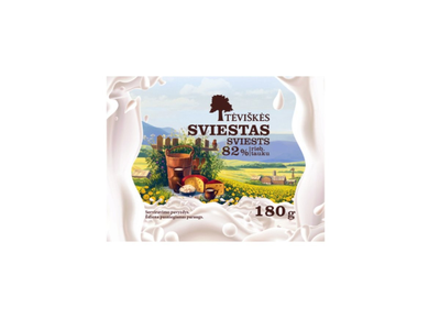 Sviestas TĖVIŠKĖS, 82% rieb., 180 g