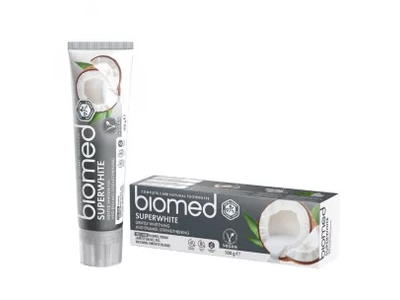 BIOMED dantų pasta SUPERWHITE, 100 g