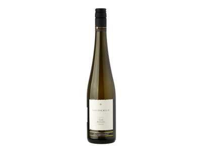 Vynas MOSELLAND Goldschild SAAR Riesling QBA trocken,  baltasis, sausas 0,75l 12%