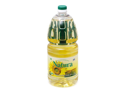 Saulėgrąžų aliejus NATURA, 3 l