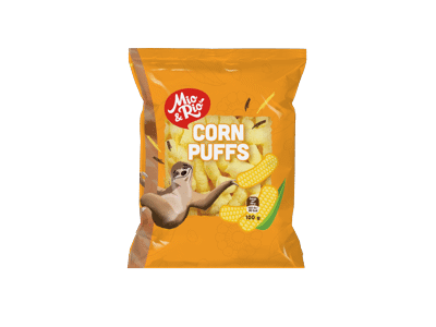 Kukurūzų traškučiai MIO&RIO, 100 g