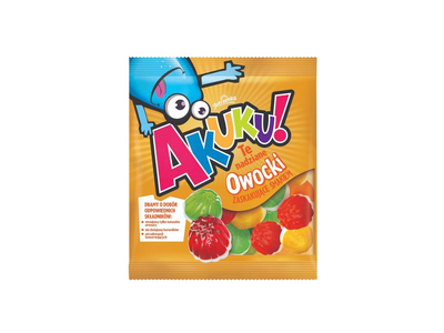 Guminukai AKUKU JELLIES Little fruits, 90 g