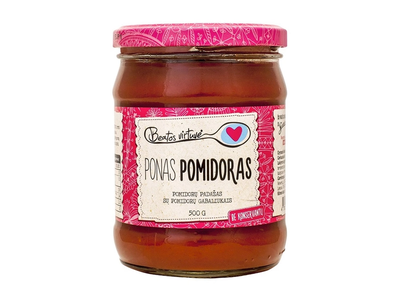 Pomidorų padažas BEATOS VIRTUVĖ PONAS POMIDORAS, 500 g