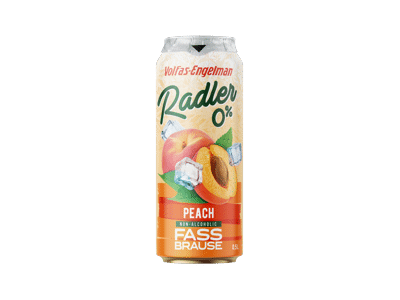 Nealkoholinis alaus kokteilis FASSBRAUSE, persikų skonio, 500 ml