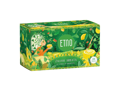 Žalioji arbata su citrin. ginkm. ETNO, 40 g