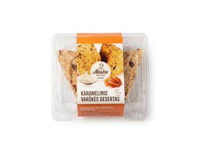 Karamelinis varškės desertas, 1 kg