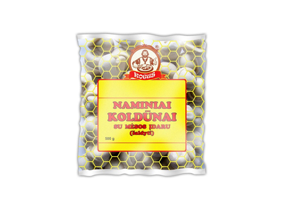 ❄️ Šaldyti NAMINIAI koldūnai su mėsos įdaru KOGUS, 500 g