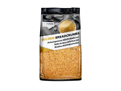 Auksaspalviai džiūvėsėliai KAUNO GRŪDAI, pakelyje, 12x350g