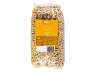 Dribsniai su džiov. vaisiais RIMI SMART, 1 kg
