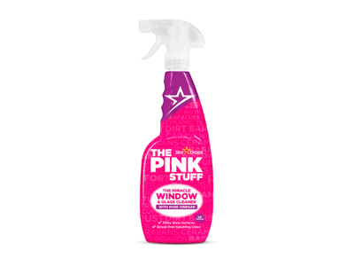 Rožių actas langų ir stiklų The Pink Stuff, 750ml