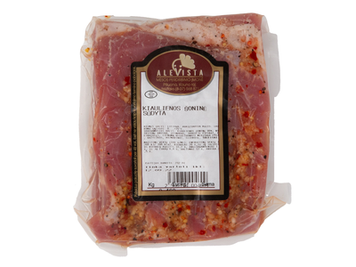 Sūdyta kiaulienos šoninė  ALEVISTA, a.r.~500g