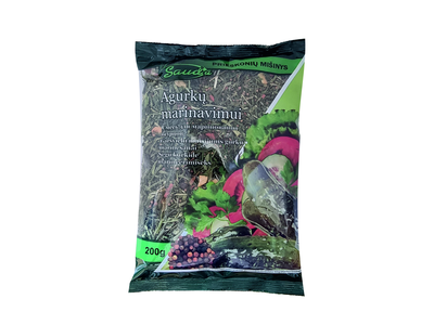 Prieskonių mišinys SAUDA agurkams marinuoti, 200 g
