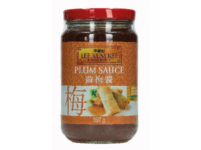 Slyvų padažas LEE KUM KEE, tamsus, 397 g