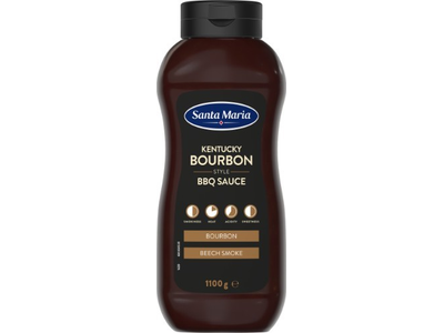 Kentukio stiliaus BBQ padažas Bourbon SANTA MARIA, 1100 g