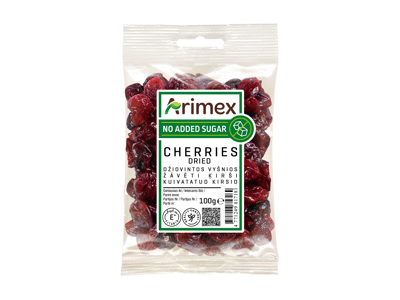 Džiovintos vyšnios ARIMEX, 100 g