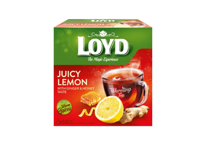 Vais. arbatos gėrimas LOYD, imbierų ir medaus sk., 50 x 2 g, 100 g
