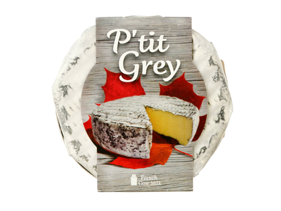 Pelėsinis sūris su pelenais P’TIT GREY,125g