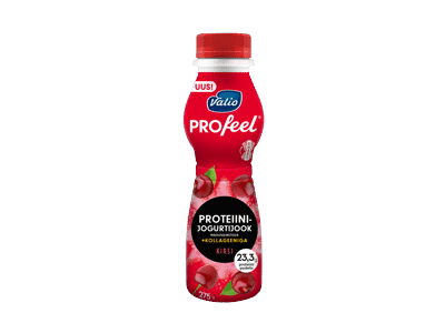 Geriam. balt. VALIO PROFEEL jogurtas su vyšn., 0,1 % rieb., 275 g