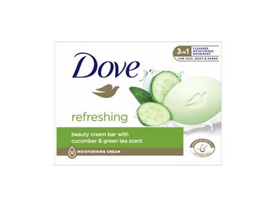Gabalinis tualetinis muilas DOVE FRESH REFRESH, 90 g