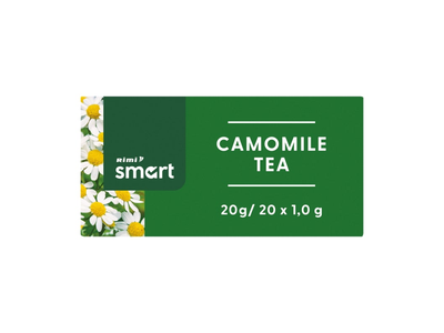 Ramunėlių žiedų arbata RIMI BASIC, 20 g