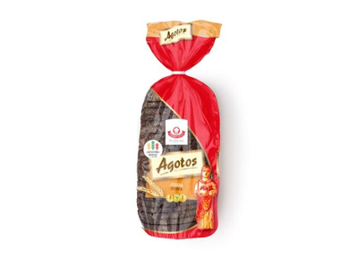 AGOTOS duona, juoda, raikyta, 800 g