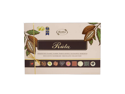 Šokoladinių saldainių rinkinys RŪTA, 450 g