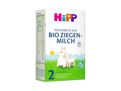 HiPP 2 Ekologiškas ožkų pieno tolesnio maitinimo kūdikių pieno mišinys nuo 6 mėn. 400 g