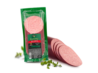Karštai rūkytas BAJORŲ saliamis , a.r., 400 g