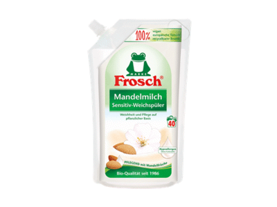 Migdolų kvapo skalbinių minkštiklis FROSCH, 1 l