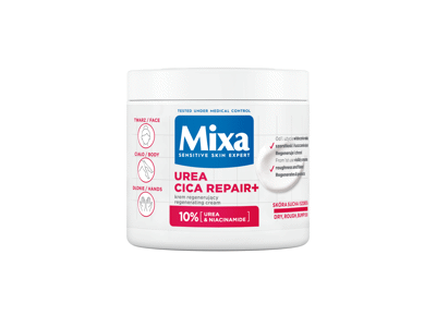 Kūno kremas MIXA UREA CICA REPAIR, 400 ml