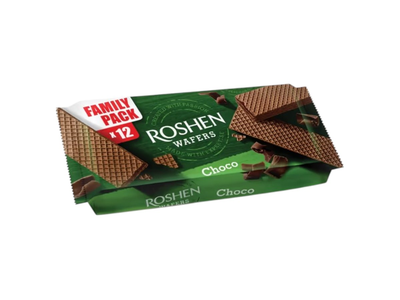 Roshen vafliai su šokoladiniu kremu, 216 g