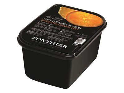 Šaldytos apelsinų žievelių granulės PONTHIER, 500 g