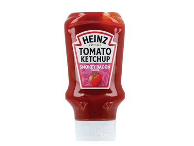 Rūkytos šoninės skonio kečupas HEINZ, 460 g