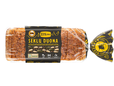 Duona, SĖKLŲ, sumuštinių, 450g